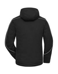 Gefütterte Softshell Arbeitsjacke Schwarz